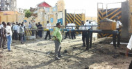 A suicide car bomber targets  traffic police HQ in Mogadishu killing 6