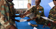 Somali Army troops graduate from a Combat course in built up areas