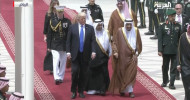 President Donald Trump arrives in Saudi Arabia on historic visit