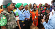 AMISOM and Somali Police hold awareness campaign against sexual and gender-based violence in internally displaced camps