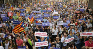 Thousands take part in Barcelona march against terror