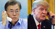 Moon, Trump agree to build up missile deterrence, bring N. Korea back to dialogue