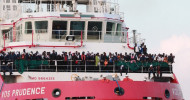 Migrant arrivals to Italy down by over thirty percent since January
