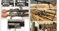 NK machine guns captured in smuggling ships in Arabian Sea