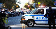 Eight dead as truck ploughs into New York crowd