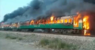 Tezgam train inferno death toll reaches 74(Video)