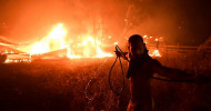 ‘The night was hell’: Wildfire destroys homes on outskirts of Athens 