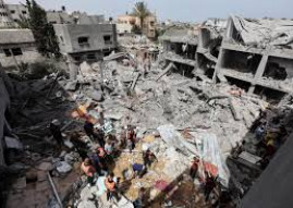Israeli strike on family home kills at least 31 in Gaza’s Nuseirat