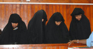 Four ‘al Shabaab brides’ freed on Sh500,000 bond each