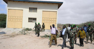 Senior AMISOM officials tour Somali National University in preparation for its handover to the Federal Government