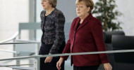 Merkel rejects May’s call for parallel talks on EU-UK ties