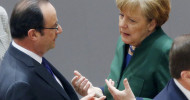 Merkel, Hollande voice support for US strike against Assad