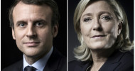 Macron tops French election, to fight Le Pen in second round