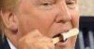 Disbelief over Donald Trump’s two scoops of ice cream
