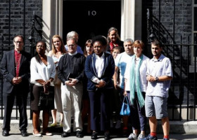 London fire: Grenfell Tower victims take ‘demands’ to Number 10