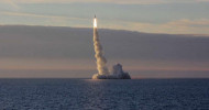Russian sub test-fires ICBM across Eurasia