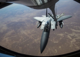 In third shoot-down in a month, U.S. jet destroys another Iranian drone over Syria By Thomas Gibbons-Neff