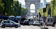 Champs-Elysées: Armed man crashes car into police van on in ‘attempted attack’