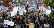 Rallies against Islamic law draw counter-protests across US