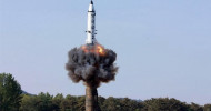Pyongyang fires medium-range ballistic missile from region bordering China into Sea of Japan