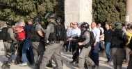 Palestinians met with tear gas upon return to al-Aqsa
