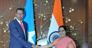Sushma Swaraj meets Somali foreign minister Yusuf Garaad Omar; discusses piracy, maritime security