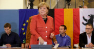 Merkel set for fourth term, far right to enter parliament for first time in post-war era