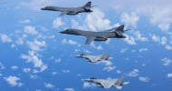 U.S. heavy bombers link up with ASDF for training amid North Korea tensions