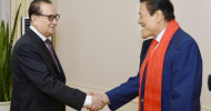 Japanese lawmaker Inoki meets N Korea’s top diplomat