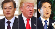 Moon, Trump, Abe summit may include military options on North Korea by Yi Whan-woo