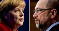 Cool Merkel to go head-to-head with fiery Schulz in TV debate showdown