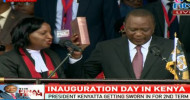 Uhuru Kenyatta sworn in as president in for final term