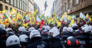 German police clash with Kurdish protesters in Düsseldorf