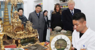 Xi, Trump visit Palace Museum conservation workshop