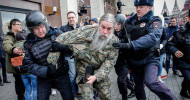 Russian police detain over 400 at anti-Putin protests: monitors