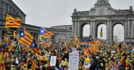 Catalans travel to Brussels in droves for massive pro-independence rally
