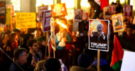 ‘No Trump!’ Hundreds march in Switzerland against US leader’s Davos visit (PHOTO)