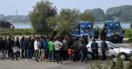 Four migrants shot and wounded in huge Calais brawl