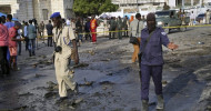 Car-bomb explodes near Somalia’s parliament Two soldiers reportedly killed after explosion at a security checkpoint outside parliament in Mogadishu.