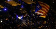 Protests in Catalonia after independence leaders held