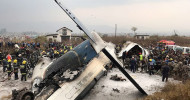 KATHMANDU: Forty-nine people lost their lives as a plane carrying 71 people crashed on landing at the Tribhuvan International Airport today at 2:18 pm.