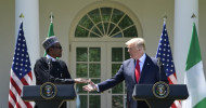 Trump avoids discussing ‘shithole’ remarks with Nigerian president