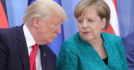 Merkel flies to US for tough talks with Trump, hoping to prevent trade war