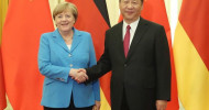Xi meets Merkel, calls for higher-level China-Germany ties