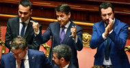 Italy’s PM takes aim at EU migrant policy, Russia sanctions in maiden speech