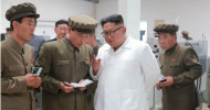 North Korea’s Kim Jong-un visits factories near Chinese border as leader’s focus switches to economy Despot scolds officials and workers involved in a project of industrial upgrading and modernisation