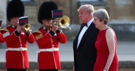 Trump says May’s Brexit plan could kill hope of US trade deal Against the backdrop of protests, Trump directly criticises PM May as he kicks off his working visit to the UK.