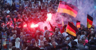 20 police & protesters injured in Chemnitz as mayhem over German man’s death hits 2nd day (VIDEO)