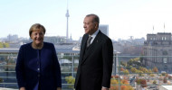 Erdoğan, Merkel meet in working breakfast, diccuss bilateral, global issues