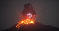 Indonesia’s Krakatau volcano creates its own lightning during magnificent eruption (VIDEO)
